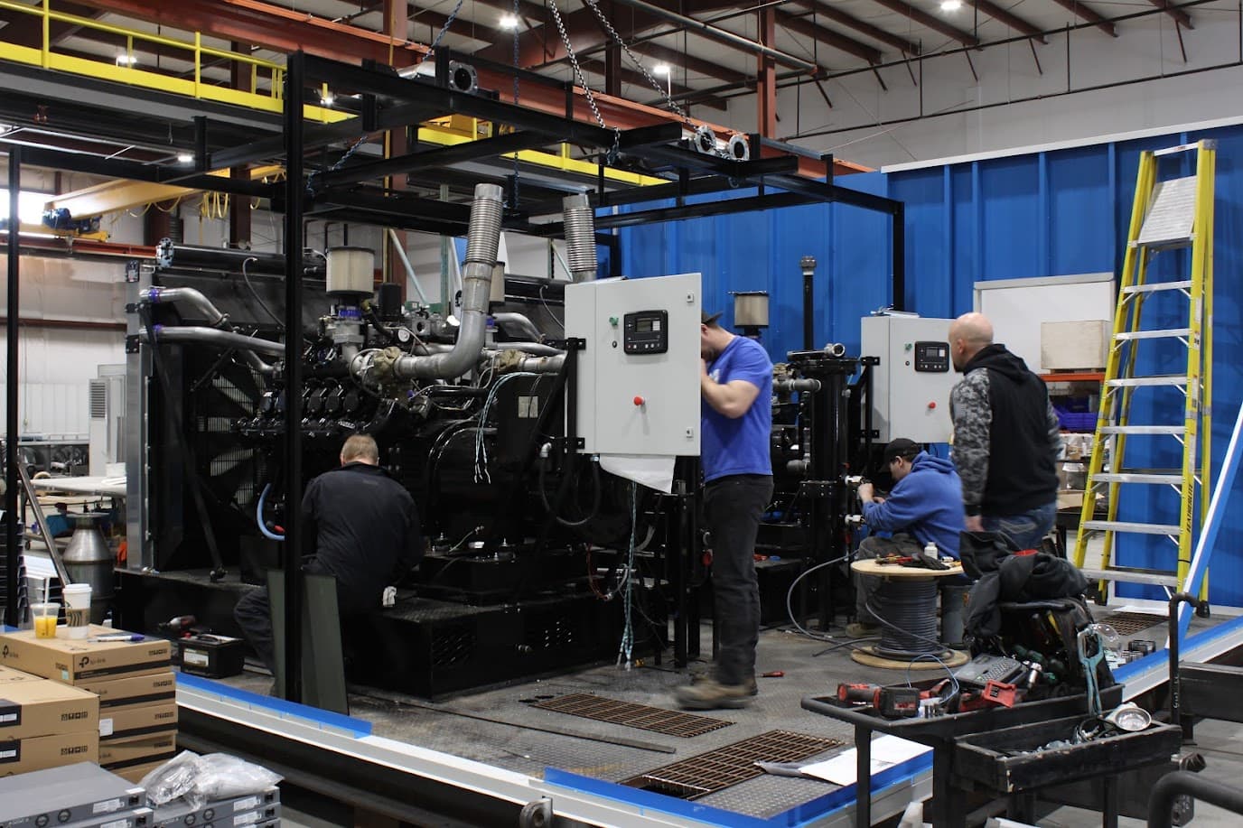 Shop floor and workspace