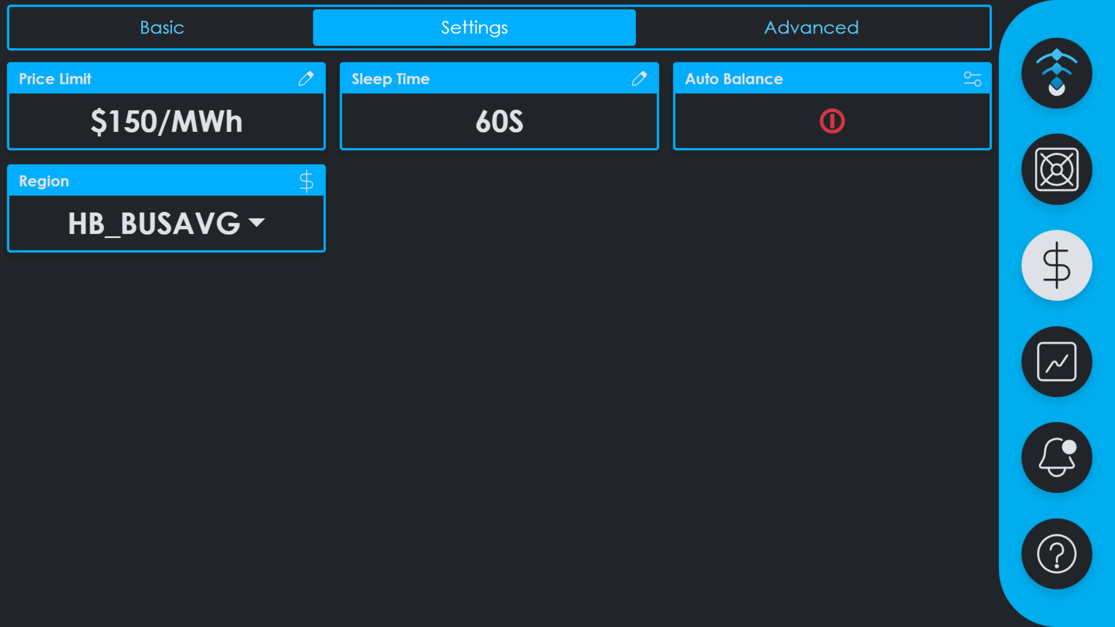 Market Sync (ERCOT) - real-time electricity pricing