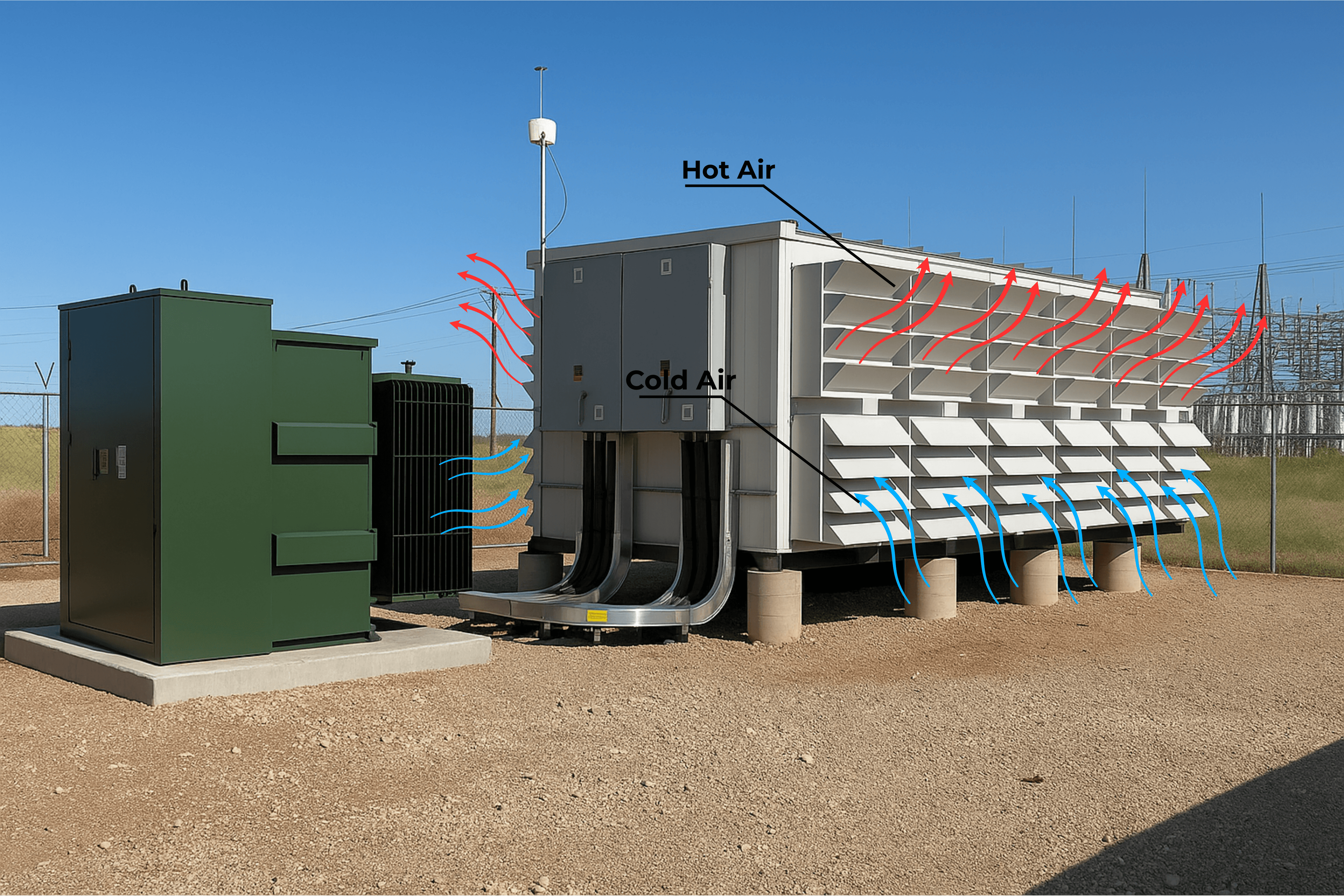 Two-way airflow for all climates