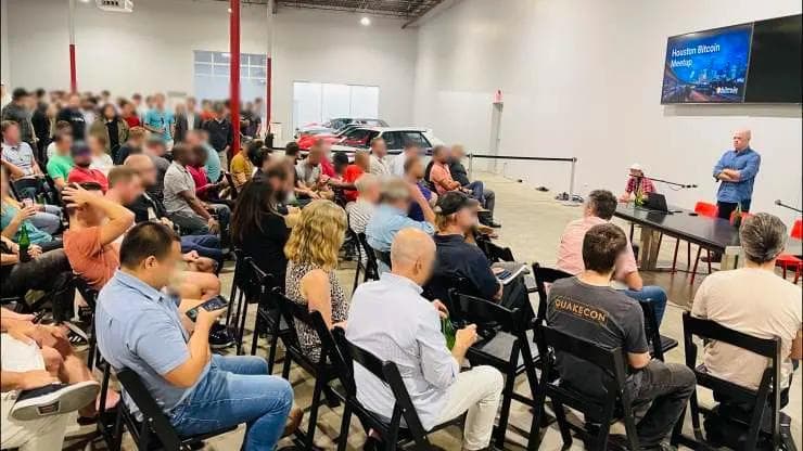 Bitcoin miners and oil and gas execs mingled at a secretive meetup in Houston